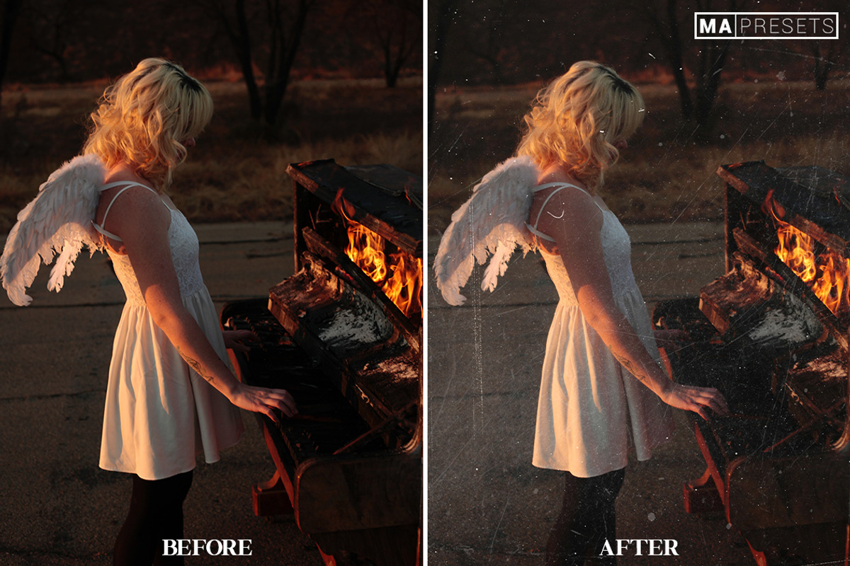 100 FILM TEXTURE OVERLAYS, a Texture Graphic by MaPresets (Photo 5 of 14)
