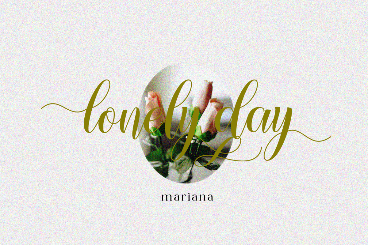 Monika Calligraphy Font, a Script Font by Cut Story (Photo 5 of 11)
