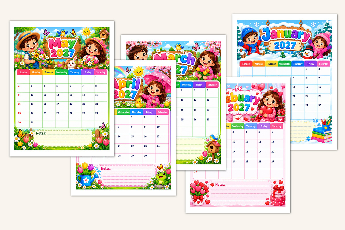 2027 Kids Decimals Practice Workbook, a Stationery Template by Designmela01 (Photo 3 of 5)