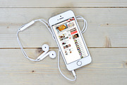 iPhone6 Mockup Template #3, an iPhone Mockup by Made by Mancie (Thumbnail 2 of 3)
