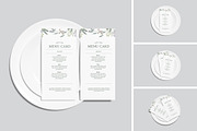 Menu Card Mockup, an Advertising Mockup by Twins_studio926 (Thumbnail 1 of 5)