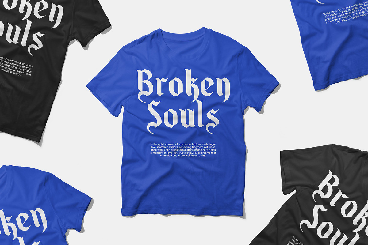 CS Shore – Gothic Font, a Blackletter Font by Craft Supply Co. (Photo 5 of 8)