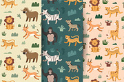 African animals cartoon illustration, an Animal Illustration by Fave Brush (Thumbnail 3 of 4)