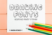 Simple Sketch - Hand Drawn Font, a Handwritten Font by Sahira Studio (Thumbnail 3 of 4)