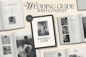 Wedding Photography Client Guide, a Marketing Template by Branding Babe Co.