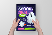 Spooky Night Sale Promo Flyer, a Flyer Template by Annora Studio (Thumbnail 4 of 6)