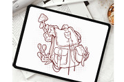 Magic Mushroom Procreate Stamp Brush, a Brush Add-On by TheDoodleSweets (Thumbnail 3 of 5)
