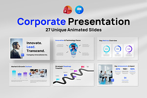 Corporate Animated Presentation, a Presentation Template by Abert
