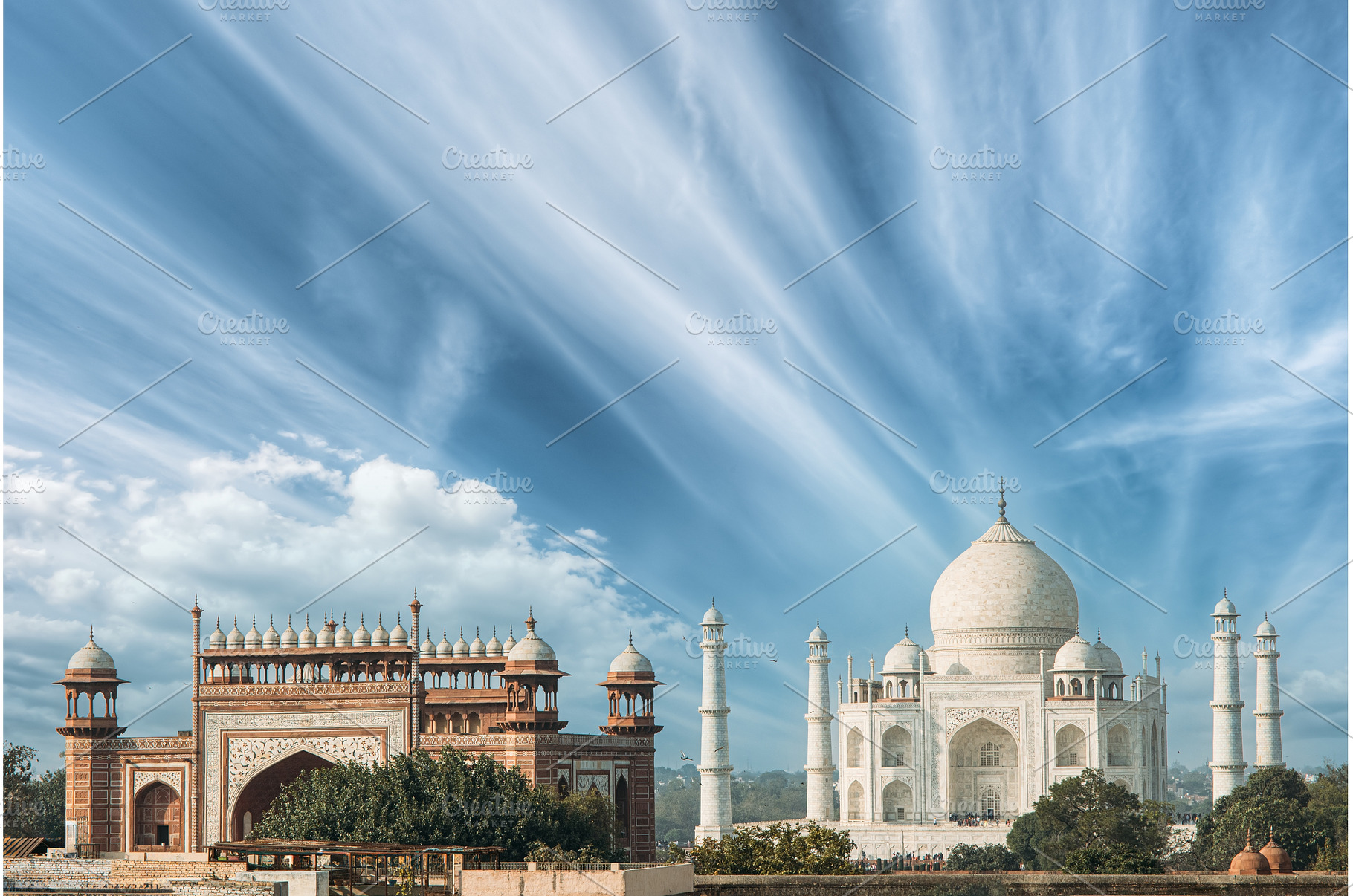 Taj Mahal in Agra, Uttar Pradesh, an Architecture Photo by Our Amazing World