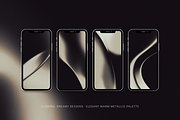 30 Warm Metallic Backgrounds 01-04, a Background Graphic by DESIGN BY nube (Thumbnail 5 of 10)