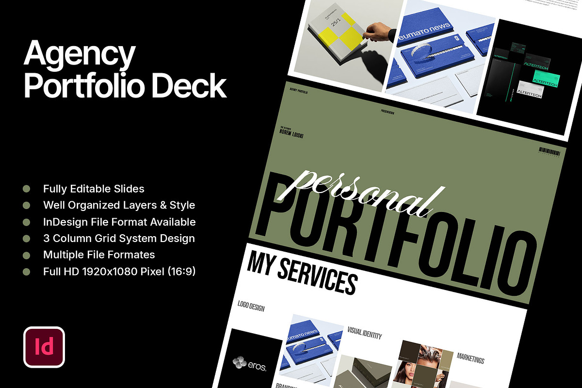 Personal Portfolio Presentation Deck, a Presentation Template by Devators (Photo 2 of 6)