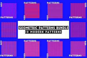 geometric pattern set 2020