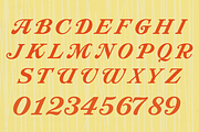Obsidian Roundhand – Retro Serif, a Serif Font by Lilithcollageart (Thumbnail 7 of 9)