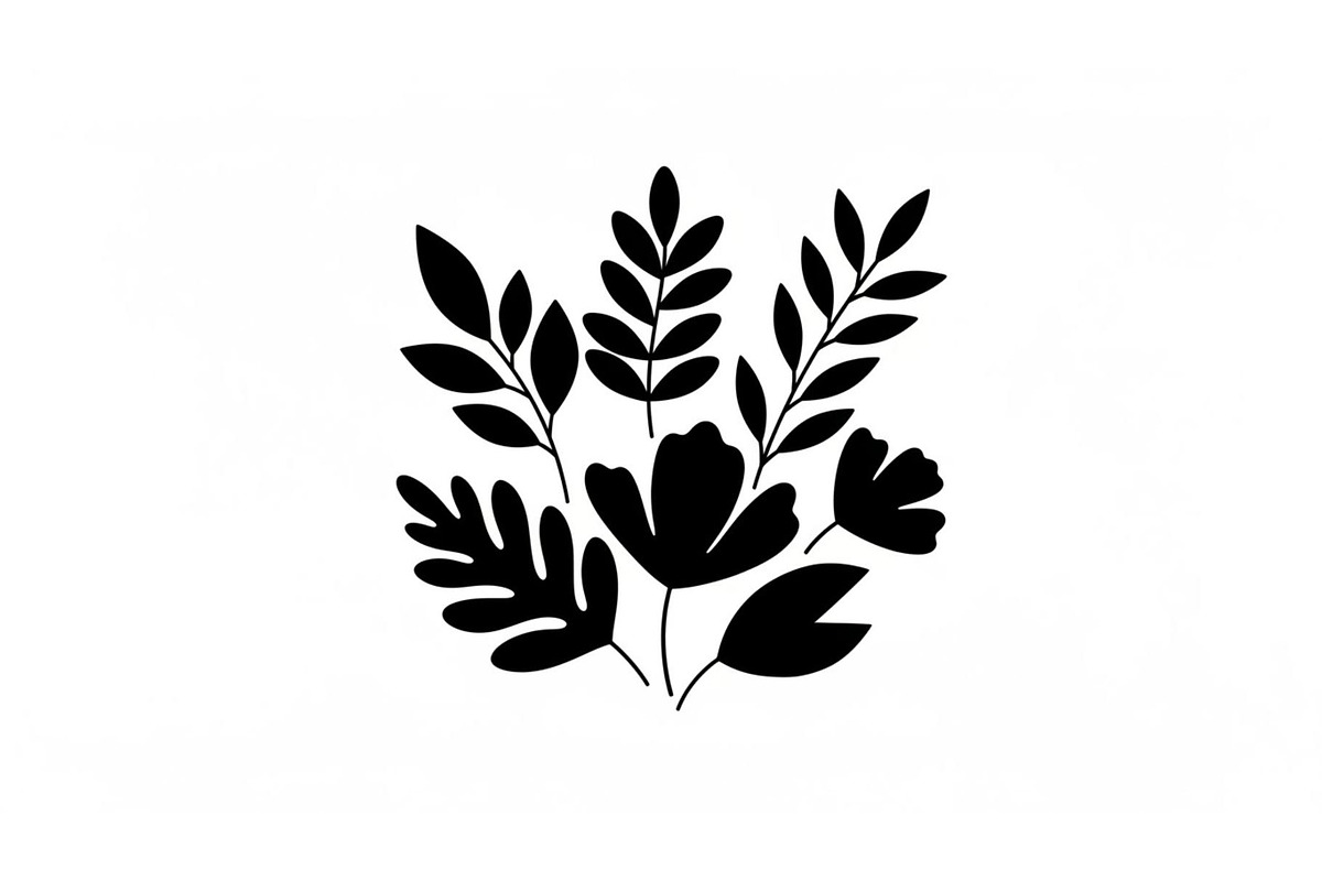 50 Botanical Garden Silhouette bundl, an Illustration by Designs_River (Photo 27 of 51)