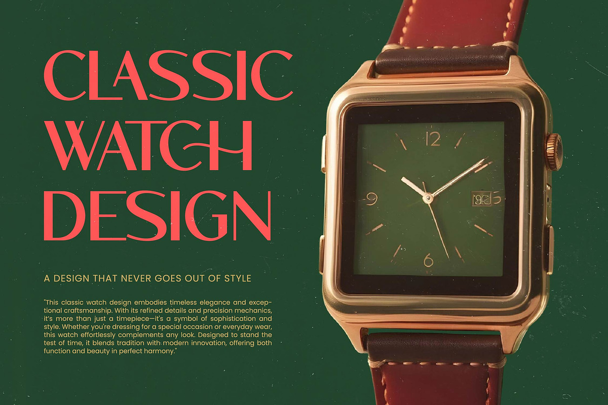 Roygen Elegant Sans Serif Display, a Sans Serif Font by timelesstype.co (Photo 15 of 20)