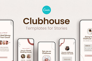Clubhouse Templates for Instagram