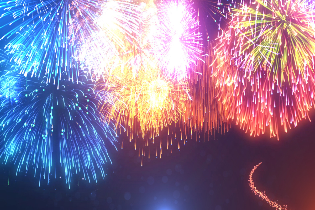 Fireworks Pack vol 1, an Object Graphic by BellatrixCorp (Photo 4 of 4)
