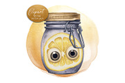Preserved Vegetables Clipart Set, a Food Illustration by The Dutch Lady Designs (Thumbnail 2 of 7)