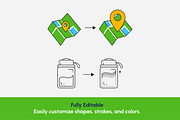 Premium 60 Icons Set - 100% Editable, a Duotone Icon by AgtoNugroho (Thumbnail 4 of 5)