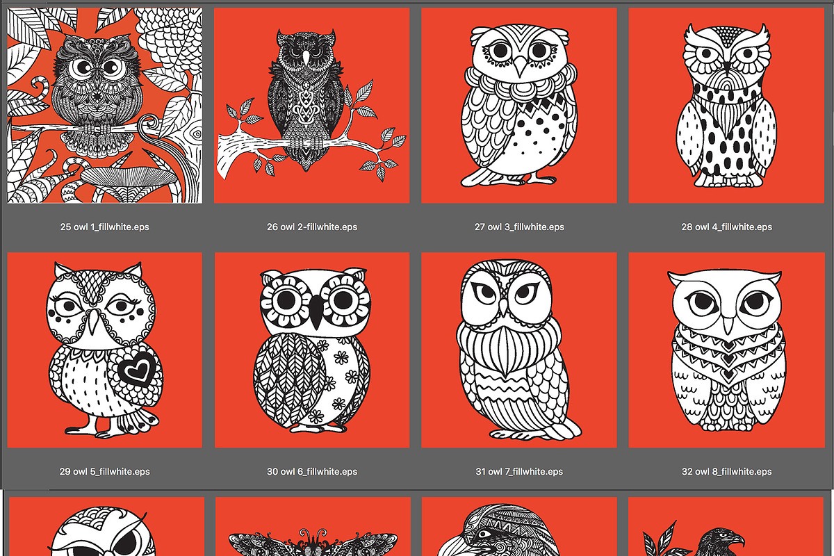 98% OFF Animal set and big bundle, an Animal Illustration by Somjai King (Photo 6 of 15)