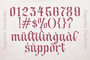 Bogurtlen Blackletter, a Blackletter Font by TypeClassHeroes (Thumbnail 6 of 10)