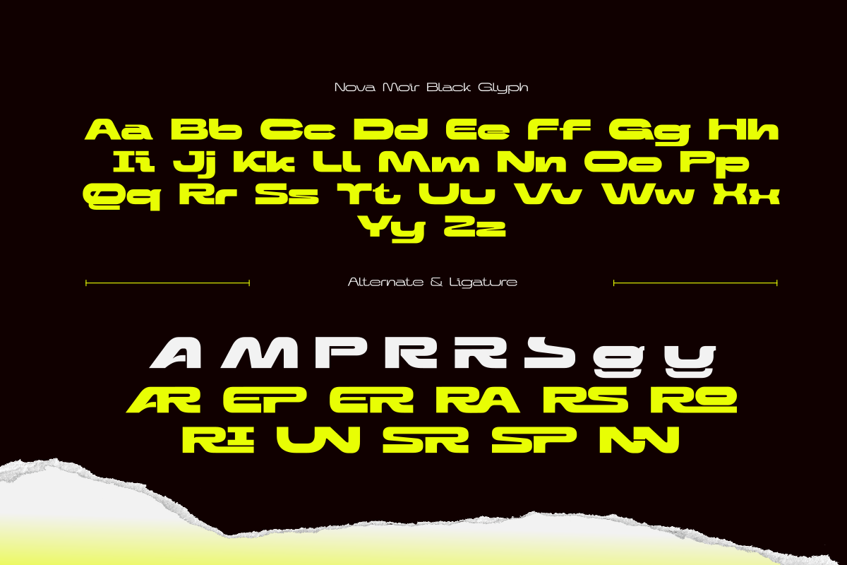 Nova Moir, a Sans Serif Font by saemoon creative (Photo 10 of 12)
