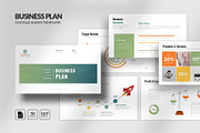 Business Plan Google Slides Template, a Presentation Template by Design Vault (Thumbnail 1 of 7)
