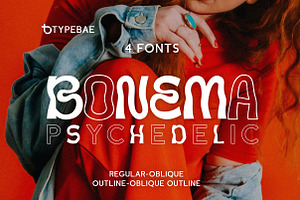 Bonema Psychedelic Font