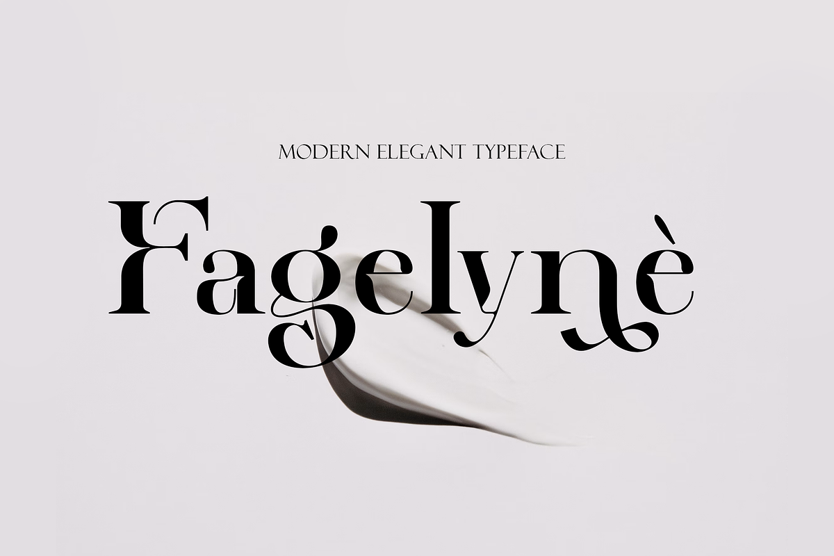 Modern Elegant Font, a Symbol Font by Graphue (Photo 1 of 12)