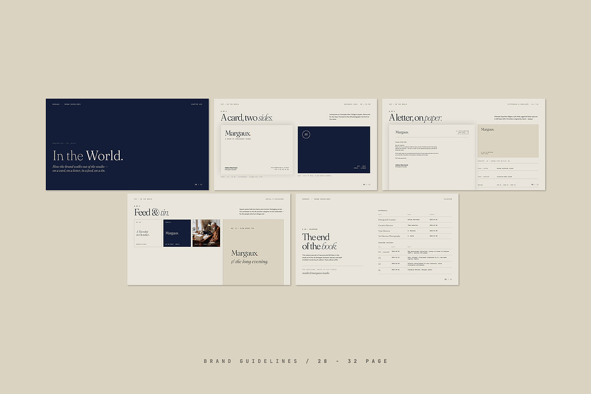 MARGAUX / Brand Guidelines Template, a Presentation Template by Leleka.Store (Photo 13 of 17)