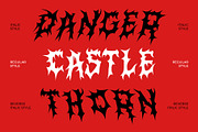 CS Watcher – Black Metal Font, a Blackletter Font by Craft Supply Co. (Thumbnail 2 of 8)