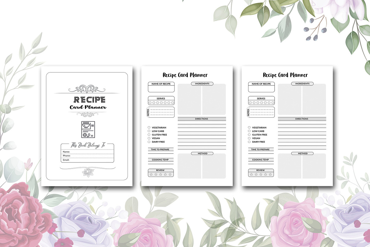 Recipe Card, a Stationery Template by design_hut (Photo 2 of 3)