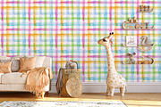 Watercolor rainbow plaid, a Pattern Graphic by Anya-D (Thumbnail 7 of 9)