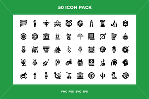 Ancient Greece Icons