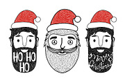 Big bearded set, an Animal Illustration by JULYMILKS (Thumbnail 4 of 5)