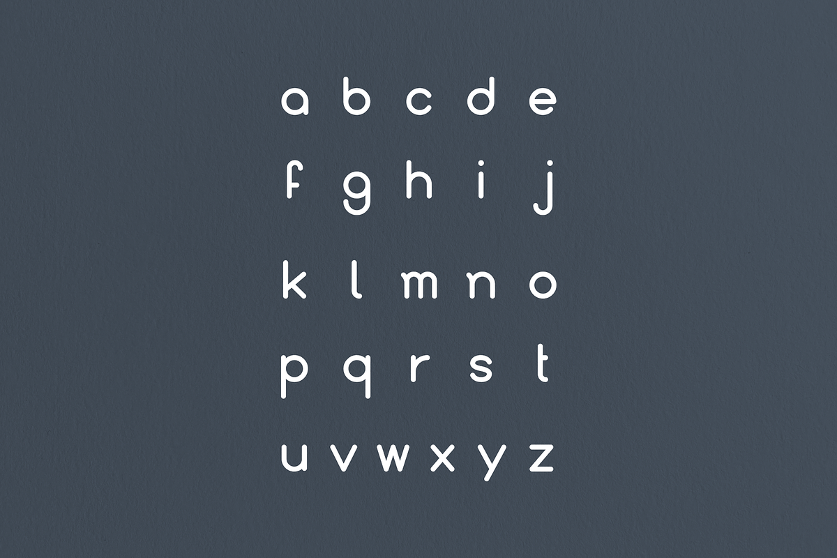 Neptune | A minimalistic font design, a Sans Serif Font by matteomueller (Photo 2 of 7)