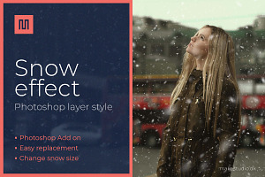 Snow Effect - Photoshop Effect