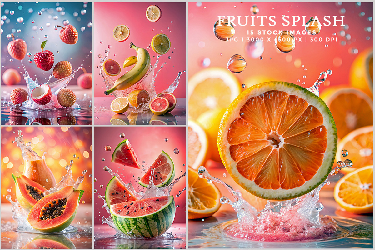 Fruits Splash, a Food & Drink Photo by Digital Art Creations (Photo 3 of 5)