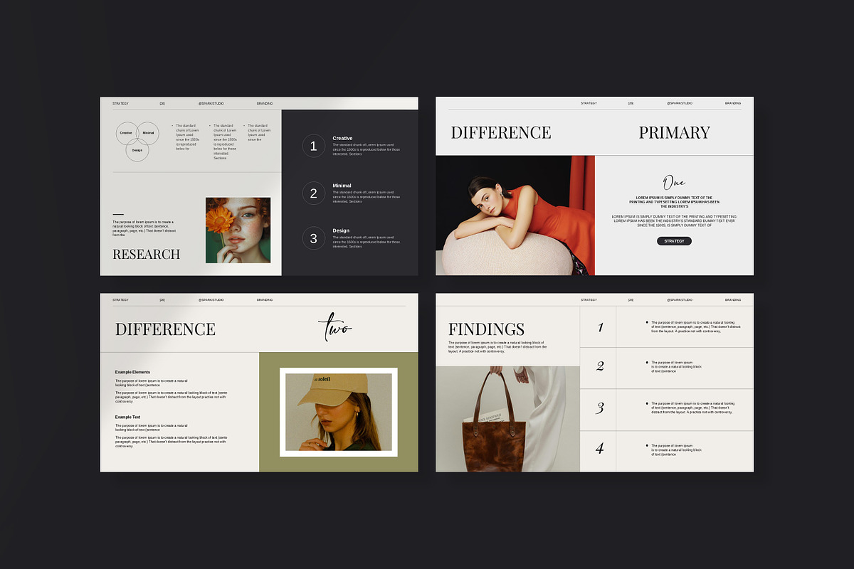 Brand Strategy PowerPoint Layout preview 4