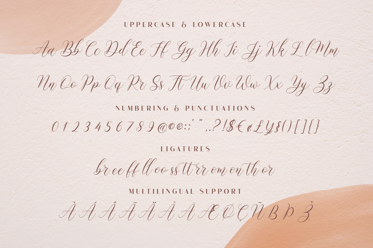 Mockingbird | Modern Calligraphy, a Script Font by Almeera Std