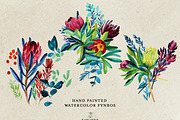 Watercolor Flower Bouquet, a Decorative Illustration by Karliefie (Thumbnail 2 of 4)