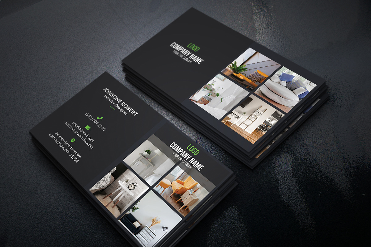 Interior Design Business Card, a Business Card Template by Helal Shop (Photo 6 of 7)