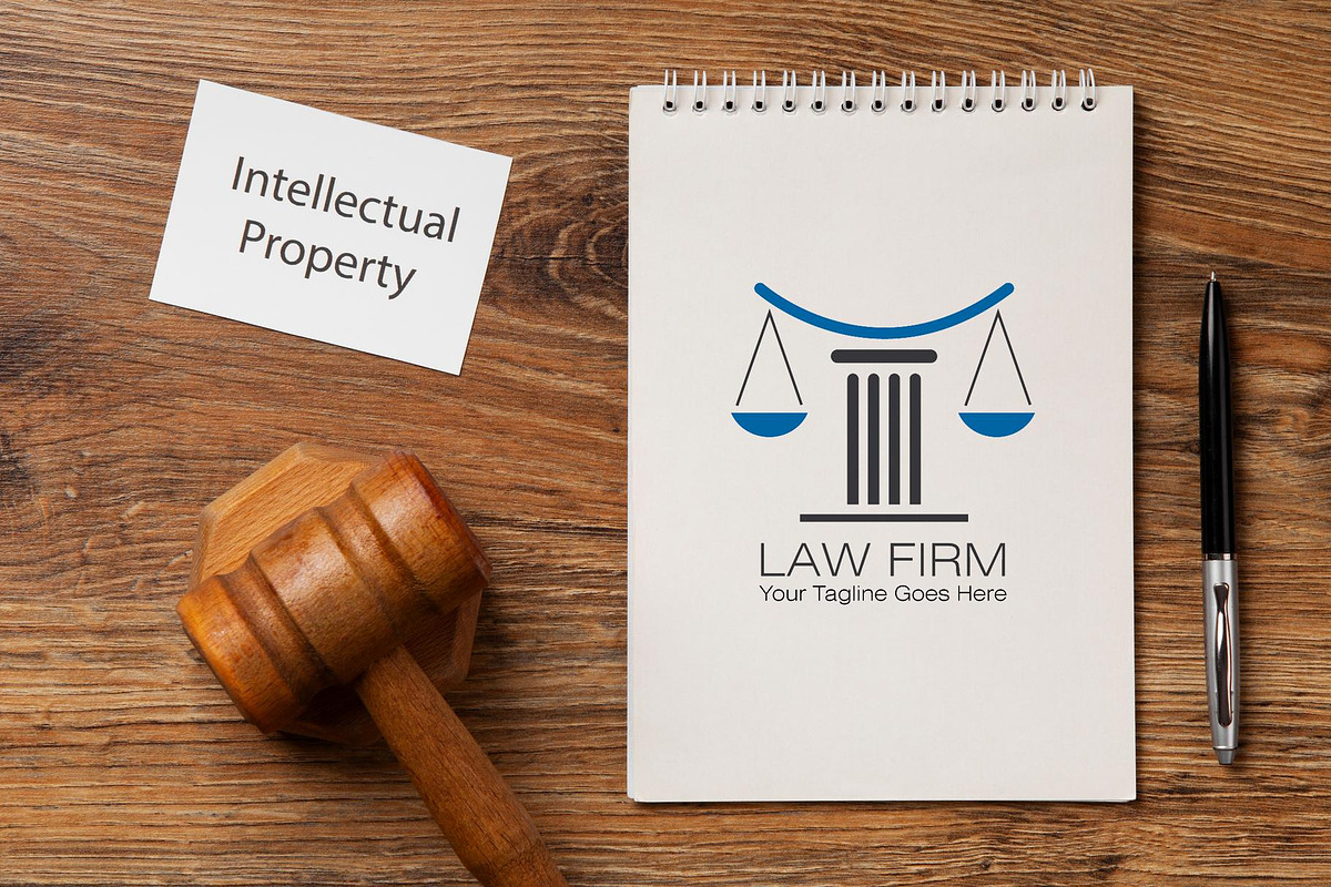 Scales of Justice Law Firm Logo, a Branding & Logo Template by YUDesignStore (Photo 11 of 11)