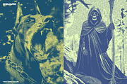 Grunge Texture Filter Effect, an Action Add-On by DaldSgh (Thumbnail 2 of 18)