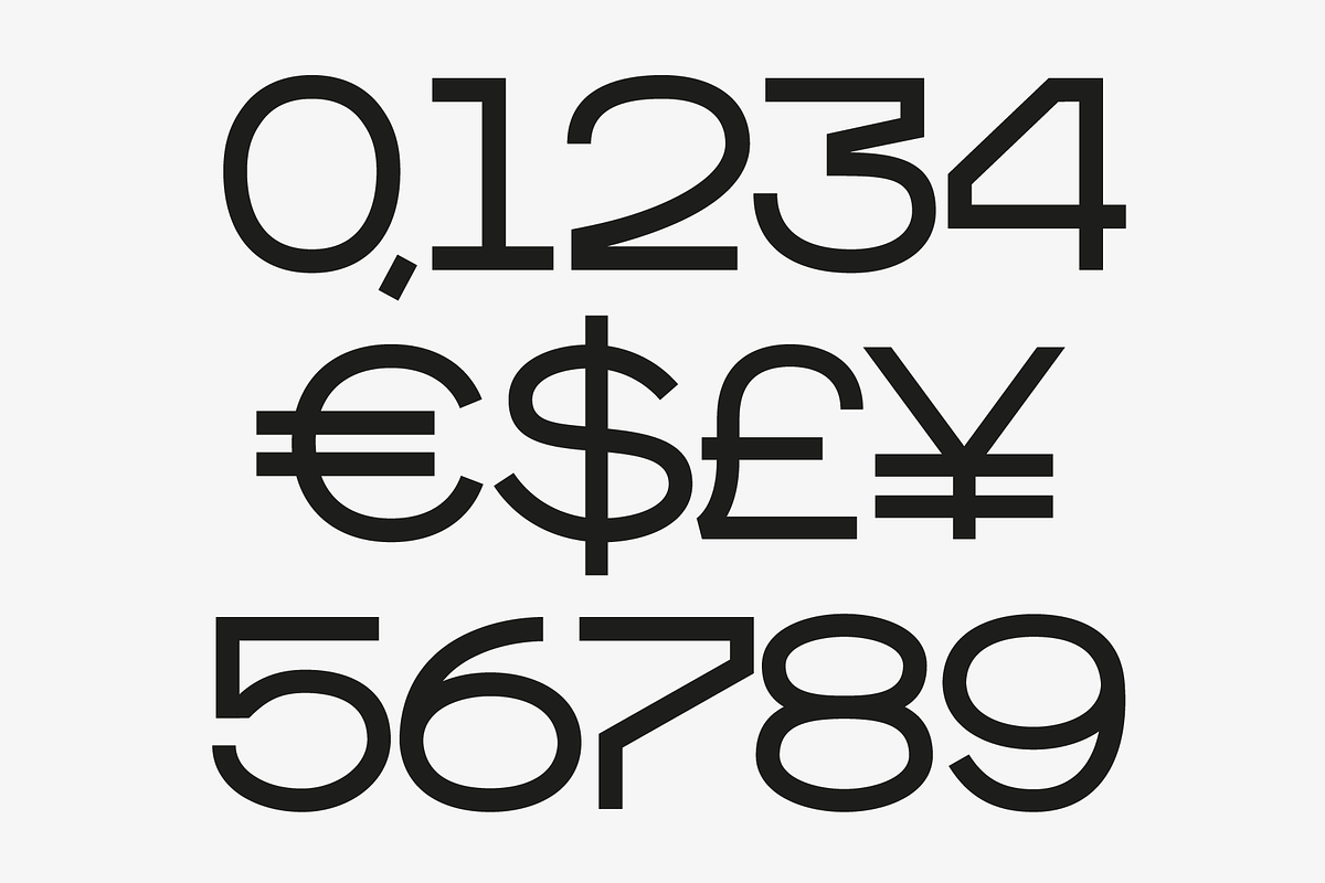 SANDRO GROTTESCO FAMILY, a Font by SUPERNULLA (Photo 8 of 9)