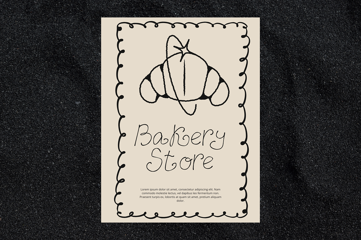 script handwritten whimsical font, a Script Font by Ashiya Pixel (Photo 10 of 20)