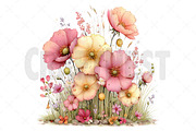 Whimsical Meadow Scenes Clipart, an Illustration by Craft Nest (Thumbnail 10 of 12)