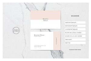 Nilsson | Business Card, a Business Card Template by Studio Nordic