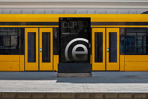 Citylight poster mockup