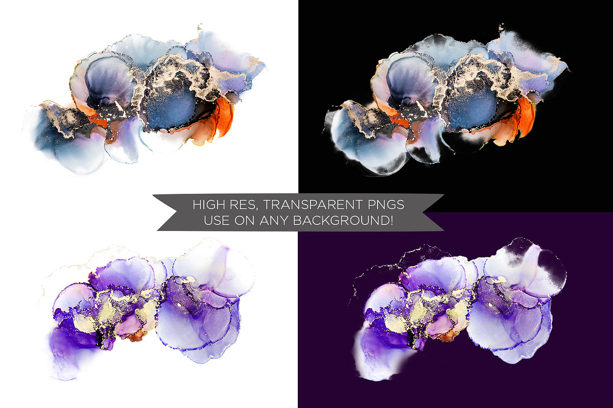 Dreamy Ink Textures, a Texture Graphic by Every Tuesday (Photo 6 of 7)